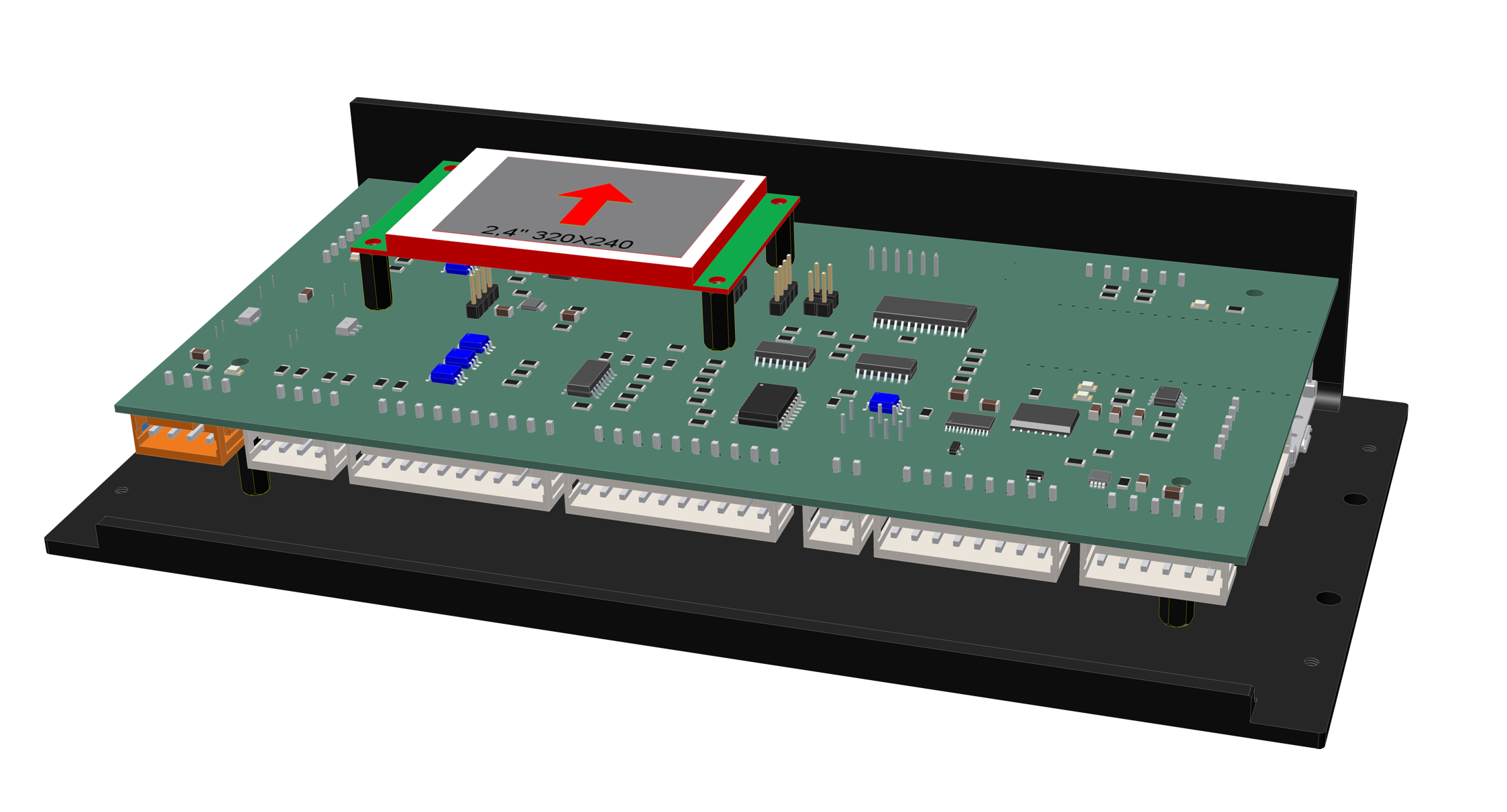 E-Motion III Gehäuse mit Electronics komplett